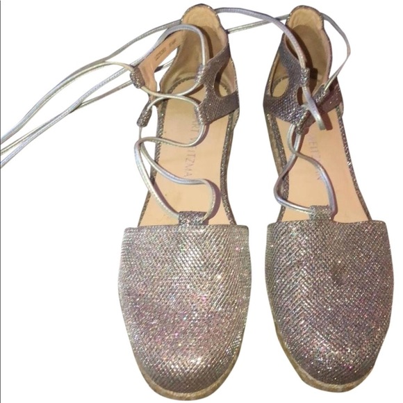 Stuart Weitzman Shoes - Stuart Weitzman Glitter Espadrille shoes